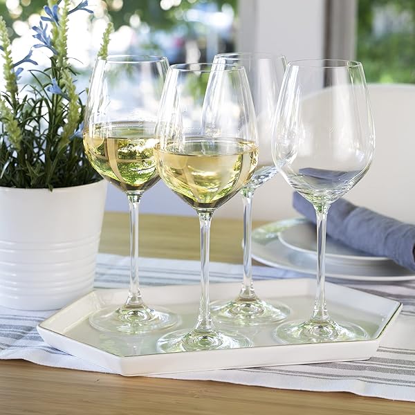 Spiegelau Spiegelau Salute White Wine Glasses Set of 4 Clear Elegant Design for Perfect Wine Enjoyment - View 8 of 9