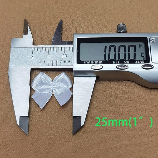 Chenkou Craft Chenkou Craft 60pcs Mini Red Satin Ribbon Bows for DIY Christmas Decorations - View 5 of 5