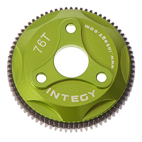 Integy Integy RC Upgrades Green 76T Metal Spur Gear for Traxxas 2WD Stampede Rustler Slash