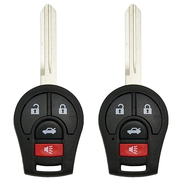 Keyless2Go Keyless2Go Keyless Entry Remote Car Key for Nissan Sentra CWTWB1U816 2 Pack - View 2 of 7