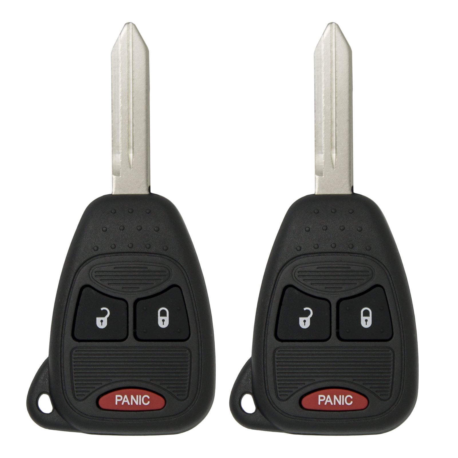 Keyless2Go Replacement Keyless Entry Remote Car Key 3 Button M3N5WY72XX 2 Pack for Vehicles