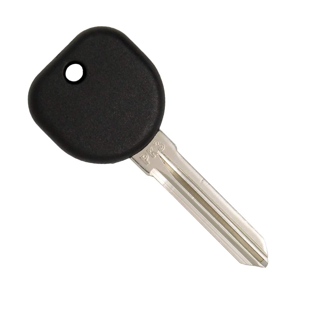 Keyless2Go Replacement New Uncut PK3 Transponder Ignition Car Key B107 PT04 2 Pack for Easy Key Replacement - View 2 of 5