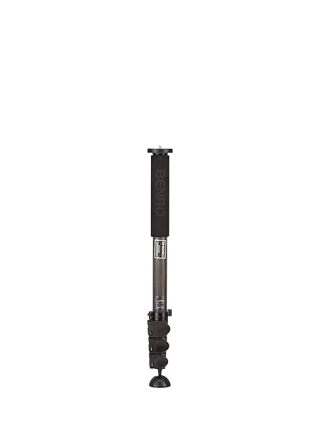 Benro Adventure 3 Series Carbon Fiber Monopod (MAD38C) - Lightweight, Durable & Perfect for Photographers