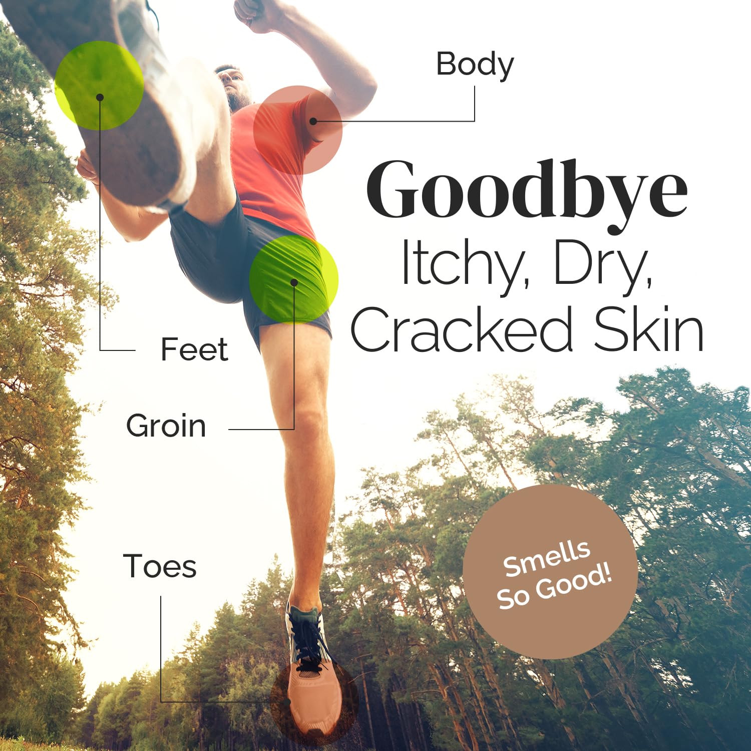 Puriya Extra Strength Tea Tree Oil Balm for Fast Relief of Jock Itch Athletes Foot Ringworm and Dry Itchy Skin Plant Powered Wonder Balm - View 5 of 6