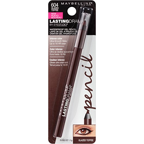 MAYBELLINE Maybelline Eyestudio Lasting Drama Waterproof Matte Gel Pencil Eyeliner in Glazed Toffee - Long-Lasting Brown Makeup - View 4 of 9