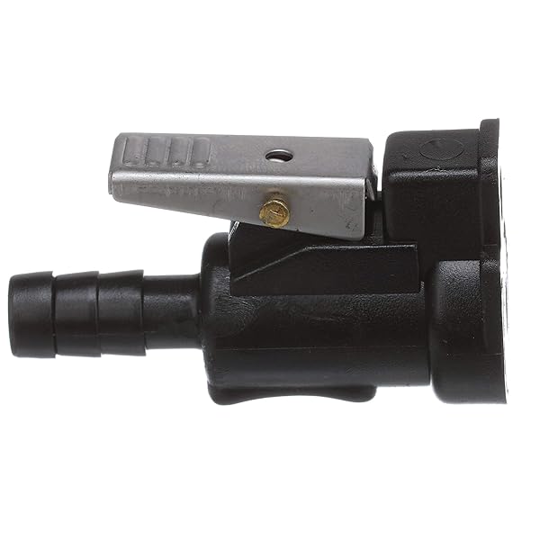 "Seachoice Deluxe Fuel Connector Hose Fitting for Evinrude/Johnson - 5/16" Barb, Black | Durable & Reliable"