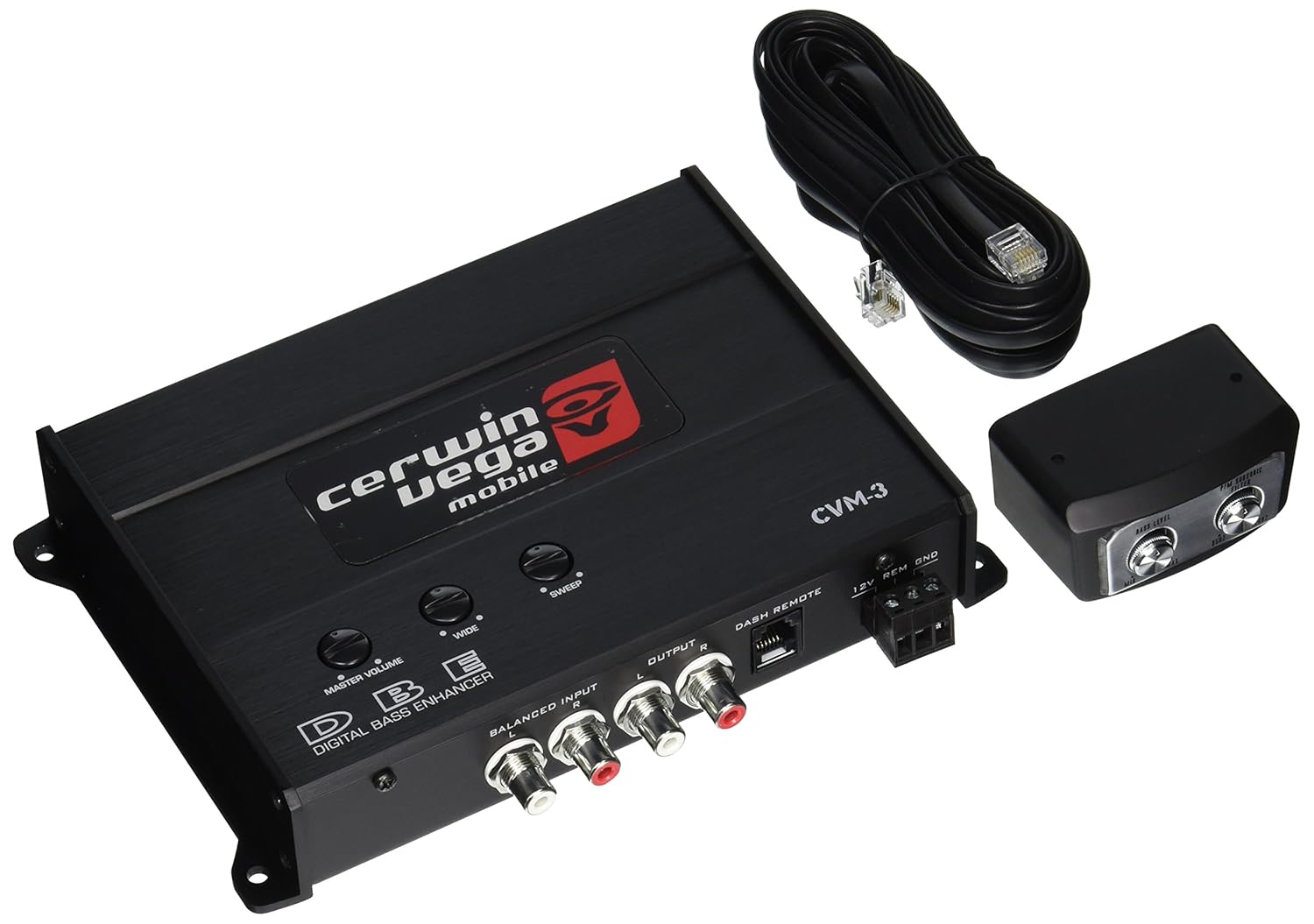 Cerwin Vega CVM3 Digital Bass Enhancer for Powerful Sound and Enhanced Audio Experience