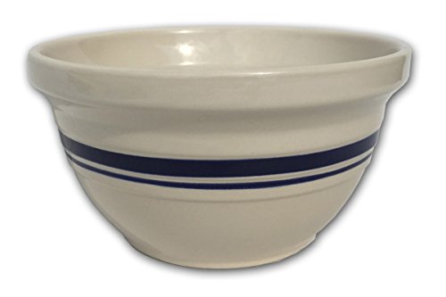 Ohio Stoneware "Ohio Stoneware 10" Dominion Mixing Bowl: Durable, Stylish Kitchen Essential"