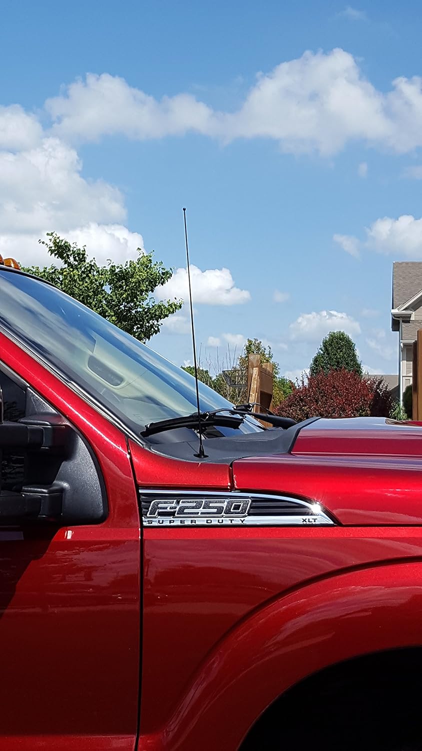 AntennaMastsRus AntennaMastsRus 21 Inch Black Antenna for Jeep Grand Cherokee 2005 to 2010 with Wind Noise Cancellation and Durable Construction - View 5 of 9