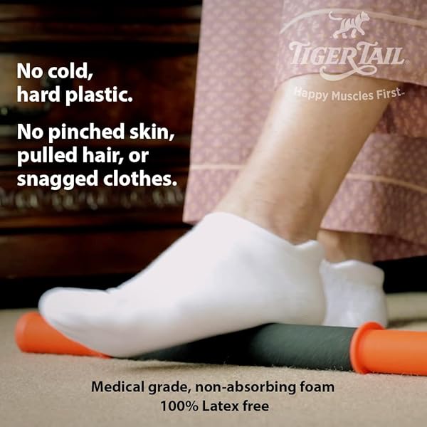 Tiger Tail Tiger Tail 18in Massage Stick - Portable Deep Tissue Roller for Legs, Neck & Back | Myofascial Release Tool Made in USA - View 6 of 10