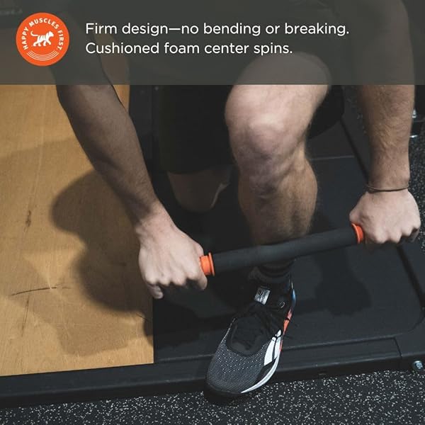 Tiger Tail Tiger Tail 18in Massage Stick - Portable Deep Tissue Roller for Legs, Neck & Back | Myofascial Release Tool Made in USA - View 7 of 10