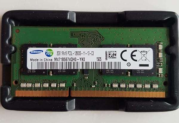 SAMSUNG M471B5173QH0-YK0 4GB PC3L-12800S SODIMM RAM - 1600MHz Upgrade for Laptops