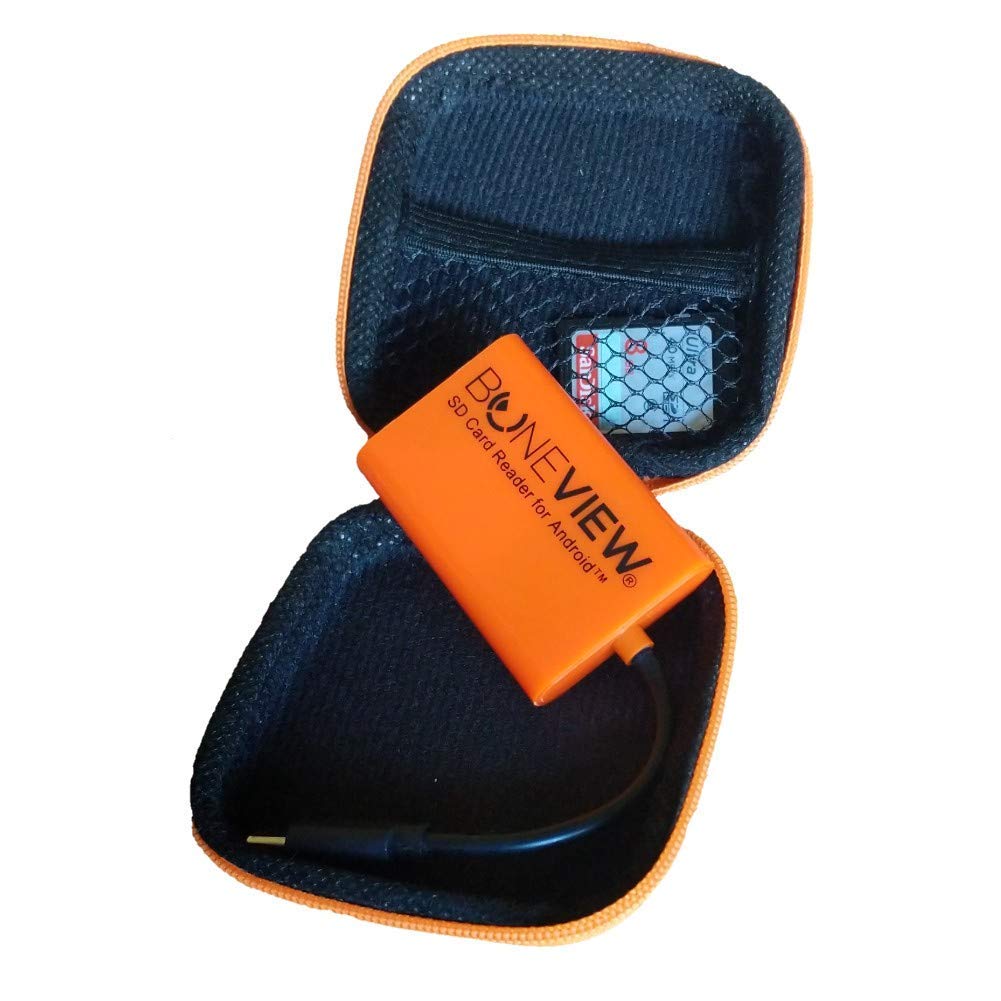 BoneView SD Card Reader for Android Type C USB Trail Camera Viewer for Game Cam Memory Chip Reading on Samsung Galaxy Google Pixel Moto Droid - View 3 of 6