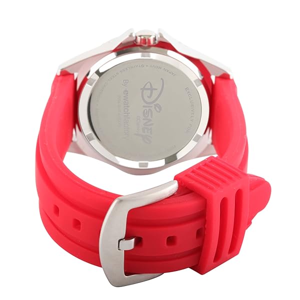 Disney Disney Men's Mickey Mouse Watch Red Band Stylish Timepiece for Fans - View 3 of 8