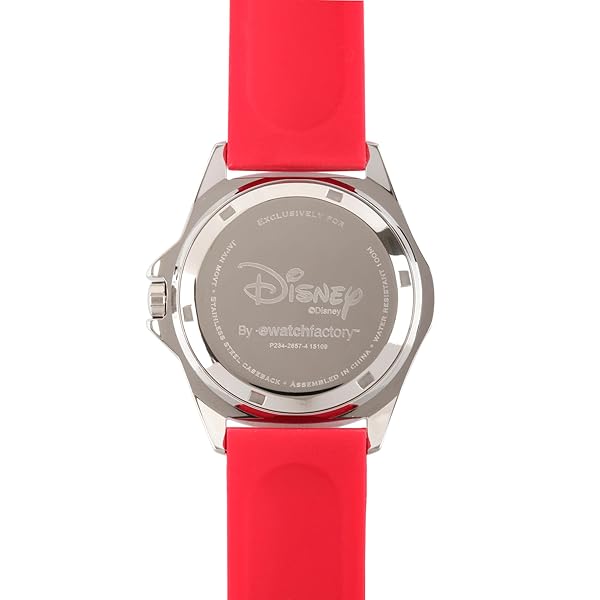Disney Disney Men's Mickey Mouse Watch Red Band Stylish Timepiece for Fans - View 4 of 8