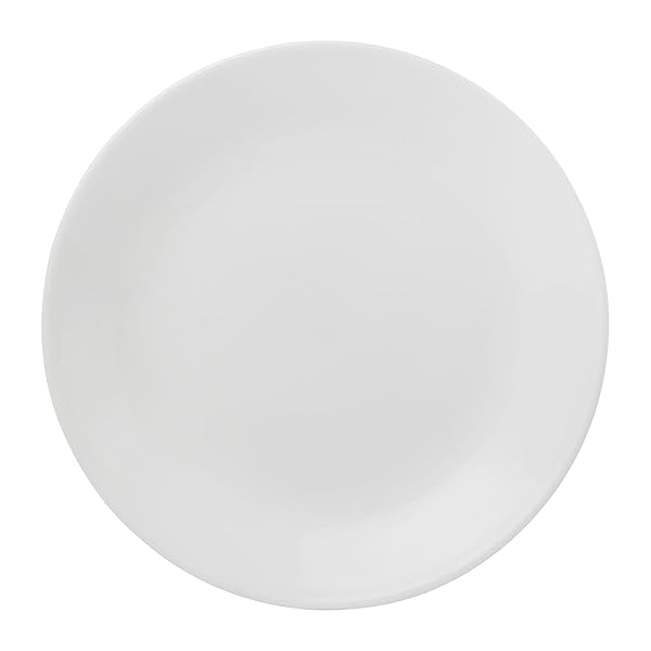Corelle "Corelle Coordinates 6003887 6-3/4" White Bread & Butter Plate - Durable Livingware Dinnerware"