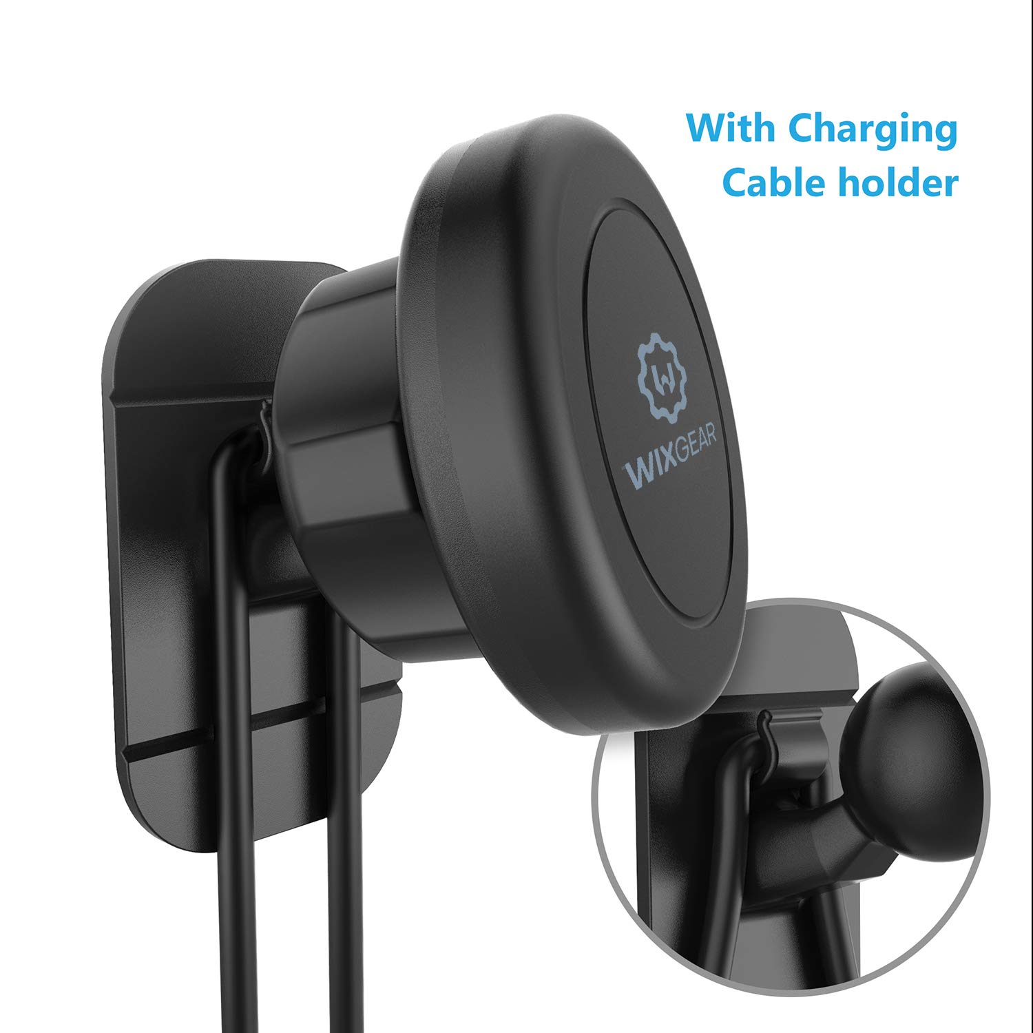 WizGear Universal Dashboard Magnetic Car Mount Holder for Cell Phones and Mini Tablets - View 5 of 7