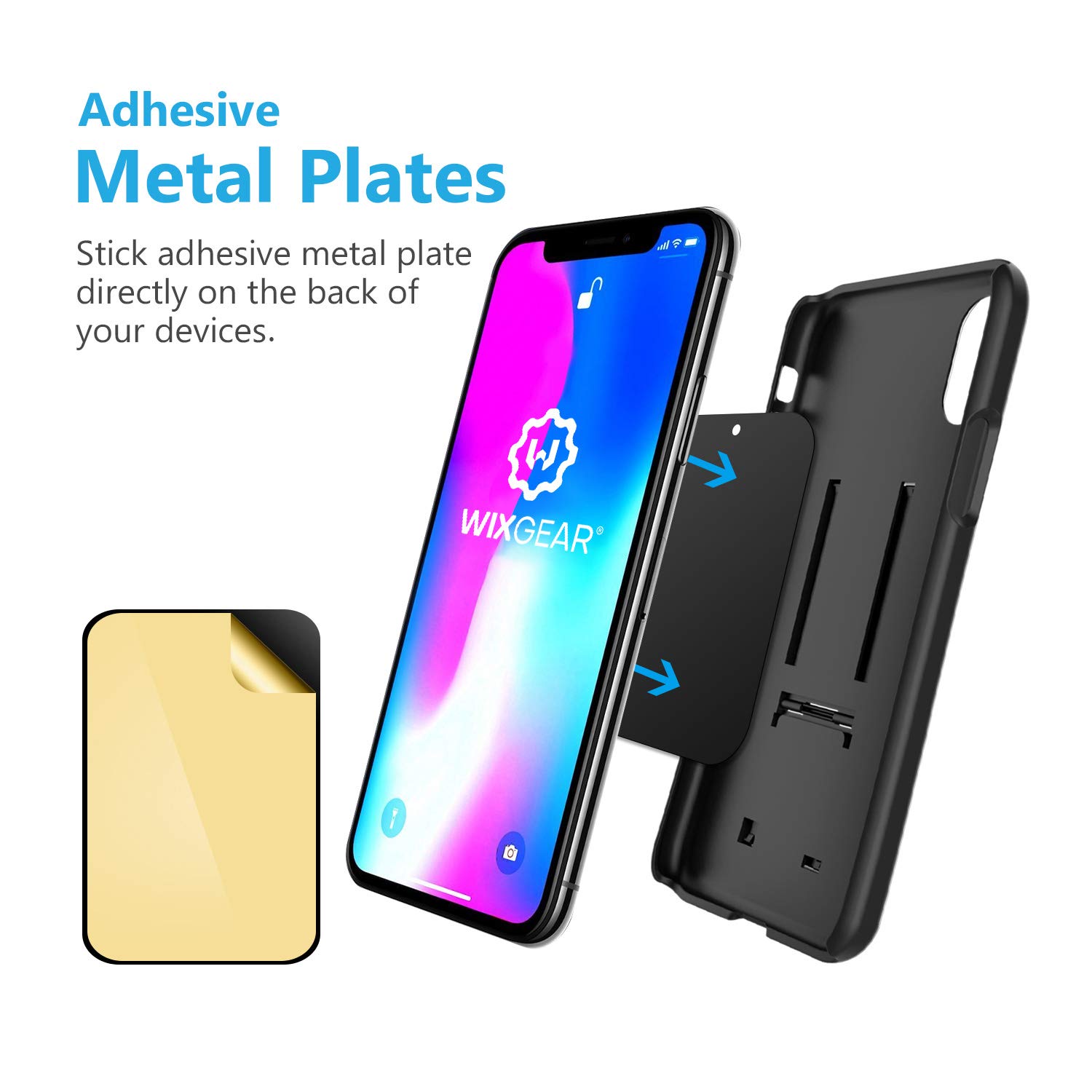 WizGear Universal Dashboard Magnetic Car Mount Holder for Cell Phones and Mini Tablets - View 6 of 7