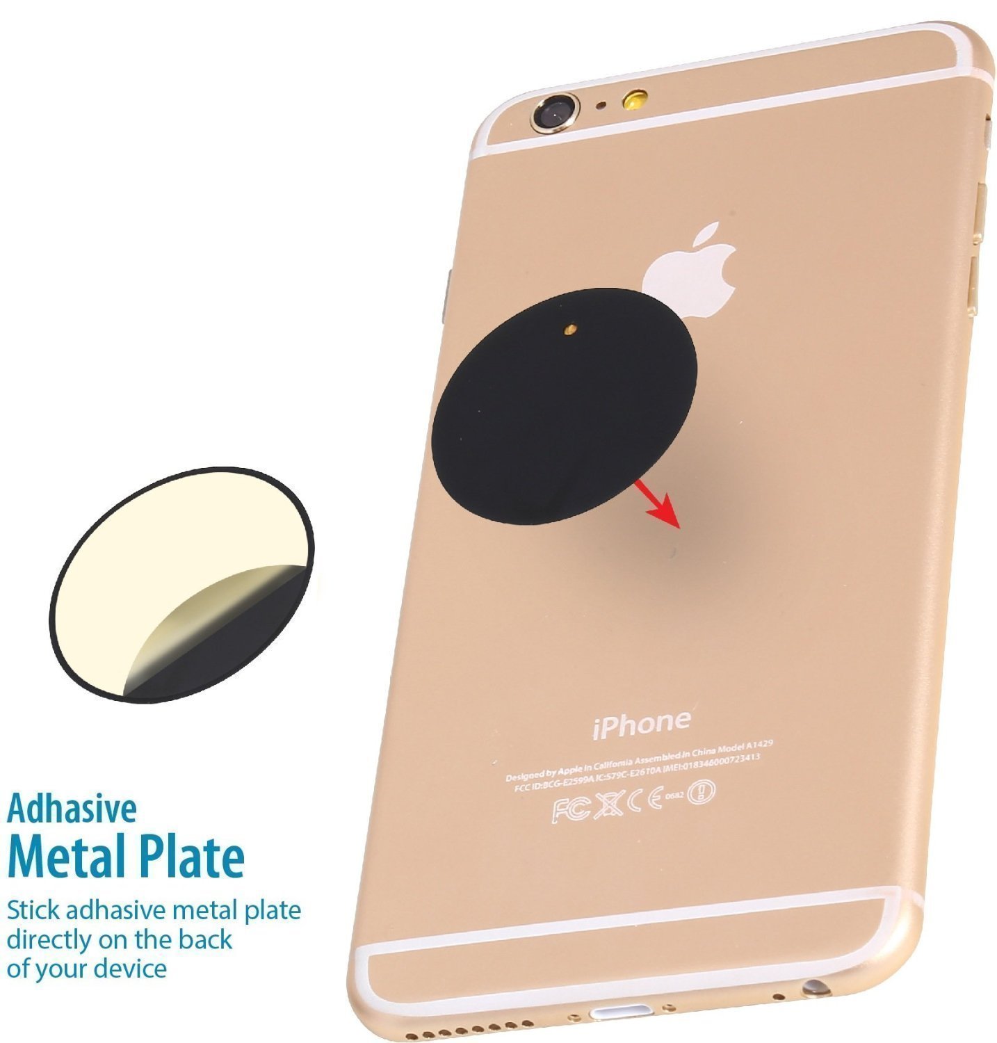 WizGear Universal Dashboard Magnetic Car Mount Holder for Cell Phones and Mini Tablets - View 7 of 7