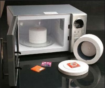 Hensom Discover Hensom Large Microwave Kiln for Effortless Glass Fusing - Perfect for Artists! - View 3 of 7