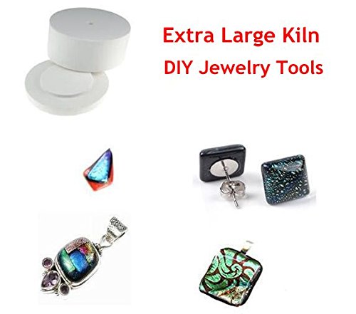 Hensom Discover Hensom Large Microwave Kiln for Effortless Glass Fusing - Perfect for Artists! - View 7 of 7