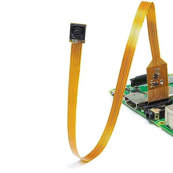 Arducam 5MP Mini Camera Module for Raspberry Pi 4B, 3B+, 2B - Flexible Cable Included