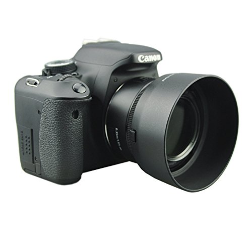 Fotasy Fotasy Bayonet Lens Hood for Canon EF 50mm f/1.8 STM - Compact Replacement for Canon ES-68, Black - View 4 of 4