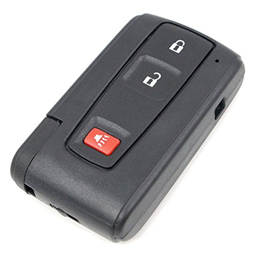 Keyecu Keyecu Keyless Smart Remote Key Case Fob 2+1 Button for Toyota Prius 2004-2009 with Uncut Key Blade - View 3 of 6