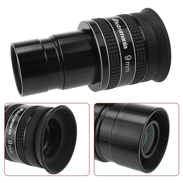 "Astromania 1.25" 9mm 58-Degree Planetary Eyepiece: Enhance Your Telescope Viewing Experience"