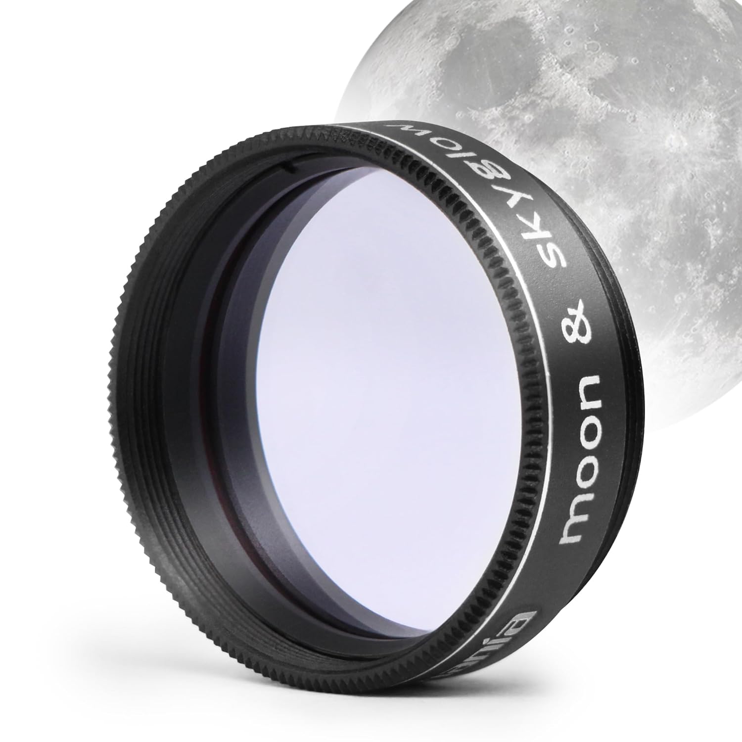 Astromania 125 Inch Moon Skyglow Filter for Enhanced Astronomy Viewing
