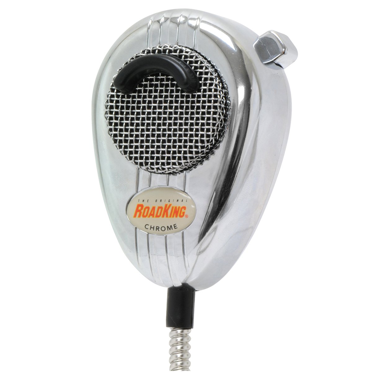 Road King RK56CHSS Chrome Noise Canceling CB Microphone with Flex Cord for Clear Communication - View 3 of 3