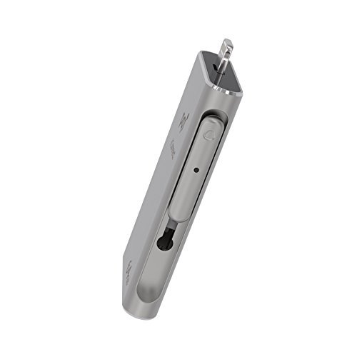 Vinpower Digital Apple Mfi Iconnect 64 GB Mobile Flash Drive Lightning Connector for iPhones iPads iPod Mac PC USB 3.0 Iron Gray - View 2 of 8