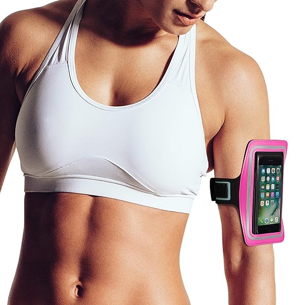 Tone Fitness Tone Fitness HHST-TNMP3 Sports Armband for Smart Phones Comfortable and Secure Fit for Active Lifestyles - View 5 of 5