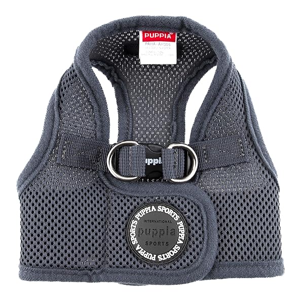 Puppia PUPPIA International Soft Vest Harness for X-Small Dogs in Grey Color