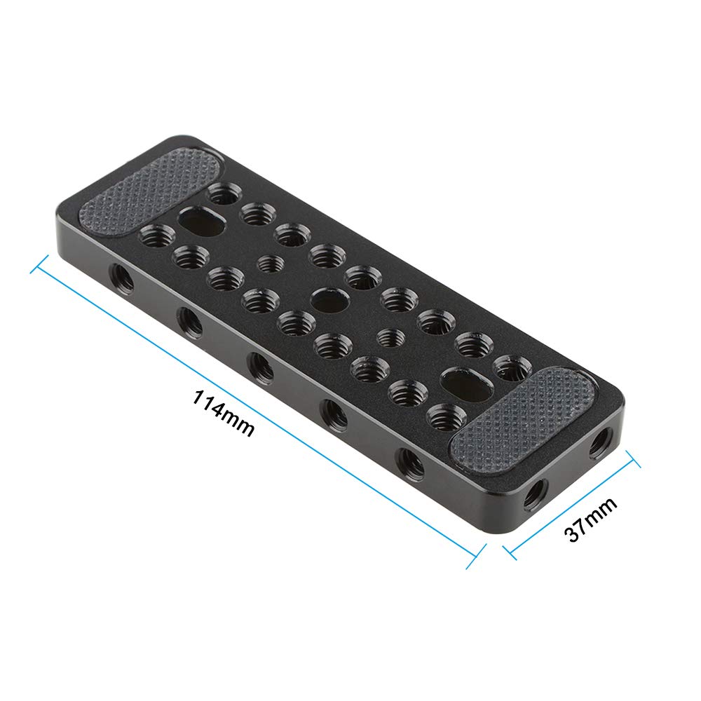 CAMVATE Cheese Plate Top Plate for Blackmagic Cinema Camera BMCC DSLR SLR Photography Accessories - View 5 of 6