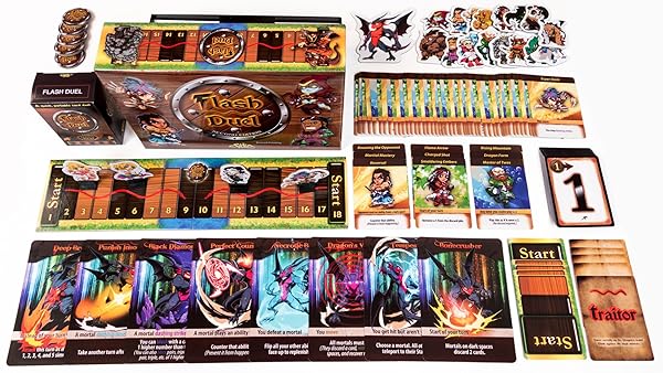 Sirlin Games Sirlin Games Flash Duel 2nd Edition Revised Printing Fast Paced Strategy Game for Two Players - View 2 of 5