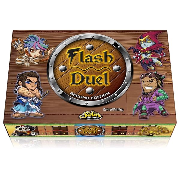 Sirlin Games Sirlin Games Flash Duel 2nd Edition Revised Printing Fast Paced Strategy Game for Two Players