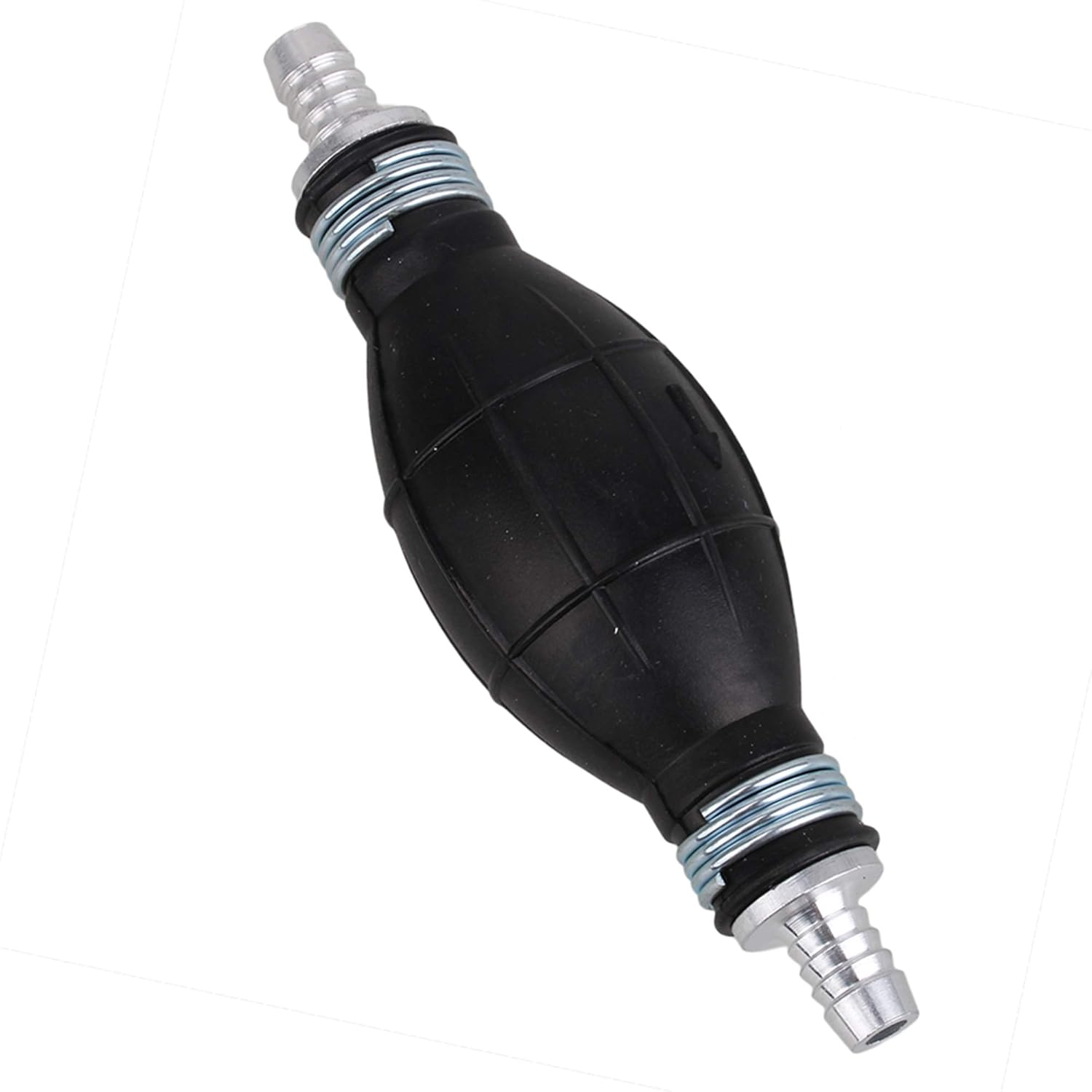 RDEXP RDEXP Black 10mm Rubber Metal Way Valve Line Hand Primer Bulb for Marine Boats Parts - View 3 of 6