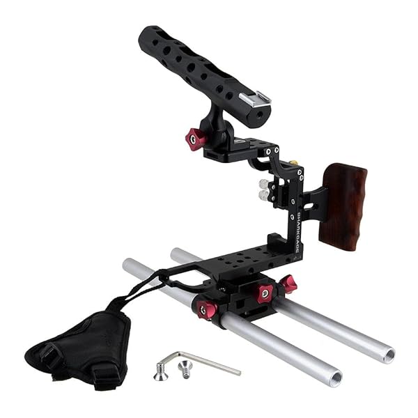 Fotodiox Fotodiox Pro Cinema Black Sharkcage for Sony a7II Series Cameras Protective Video Cage and Skeleton Housing - View 2 of 2