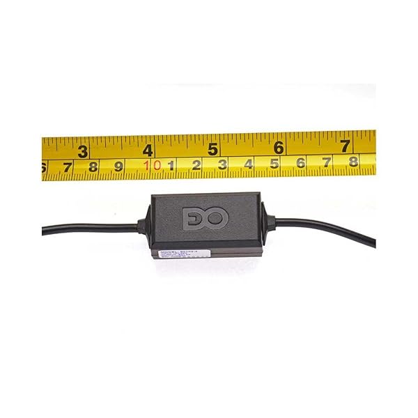 EDOTech EDO Tech 10 ft Hardwire Car Charger Power Cable for Garmin Dash Cam and Cobra CDR Series On Board Camera Recorder DVR - View 4 of 6