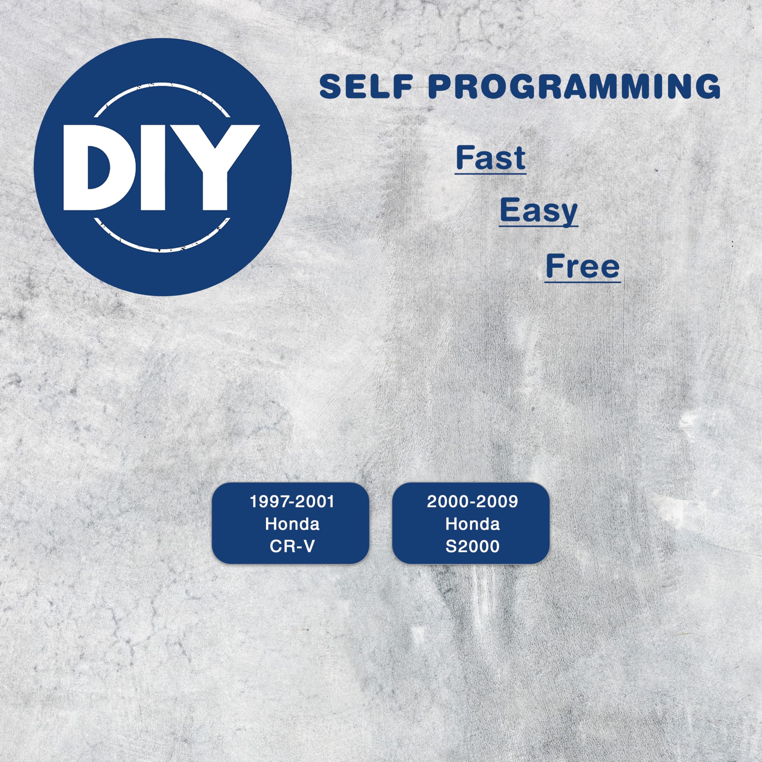 KeylessOption Keyless Entry Remote Control Car Key Fob Replacement E4EG8DJ Pack of 2 - View 4 of 8