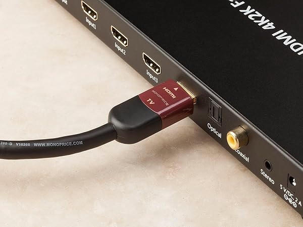 Monoprice Monoprice Cabernet Ultra Series 75ft Active High Speed HDMI Cable 4k 24Hz 10.2Gbps 24AWG YUV 4:2:0 CL2 Black - View 5 of 7