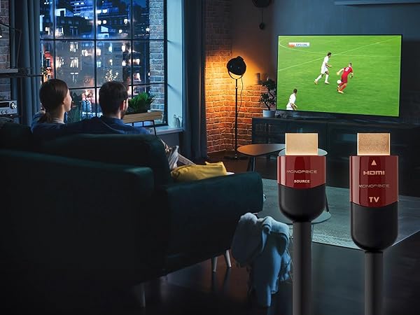 Monoprice Monoprice Cabernet Ultra Series 75ft Active High Speed HDMI Cable 4k 24Hz 10.2Gbps 24AWG YUV 4:2:0 CL2 Black - View 6 of 7