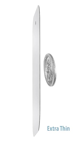 WixGear WixGear Metal Plate for Magnetic Mounts - X4 Pack (2 Rectangular & 2 Round) - Adhesive Cradle-Less Solution (Silver) - View 3 of 8