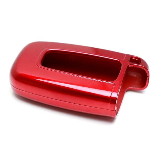 iJDMTOY iJDMTOY Gloss Metallic Red Smart Key Fob Shell for Hyundai Veloster Sonata Elantra Genesis Kia Optima Forte Compatible Replacement - View 8 of 10