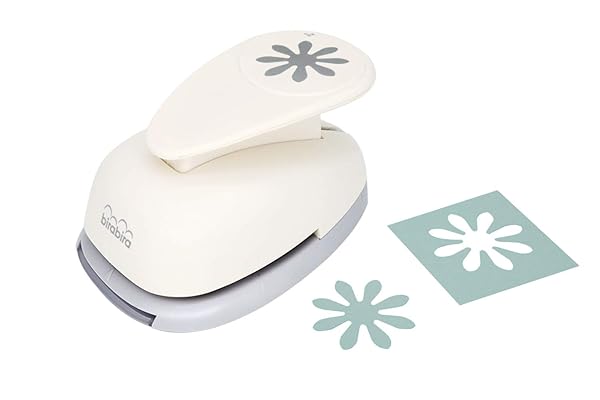 BiraBira Shop Bira 2-Inch Daisy Lever Action Craft Punch for Scrapbooking & Paper Crafting