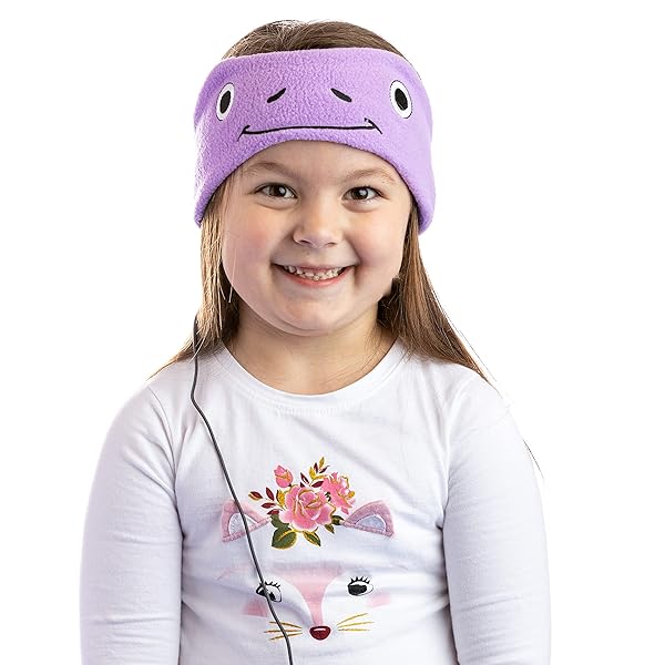 CozyPhones CozyPhones Kids Headphones Soft Fleece Headbands Ideal for Travel and Home Use Comfortable Design for Young Listeners - View 9 of 9