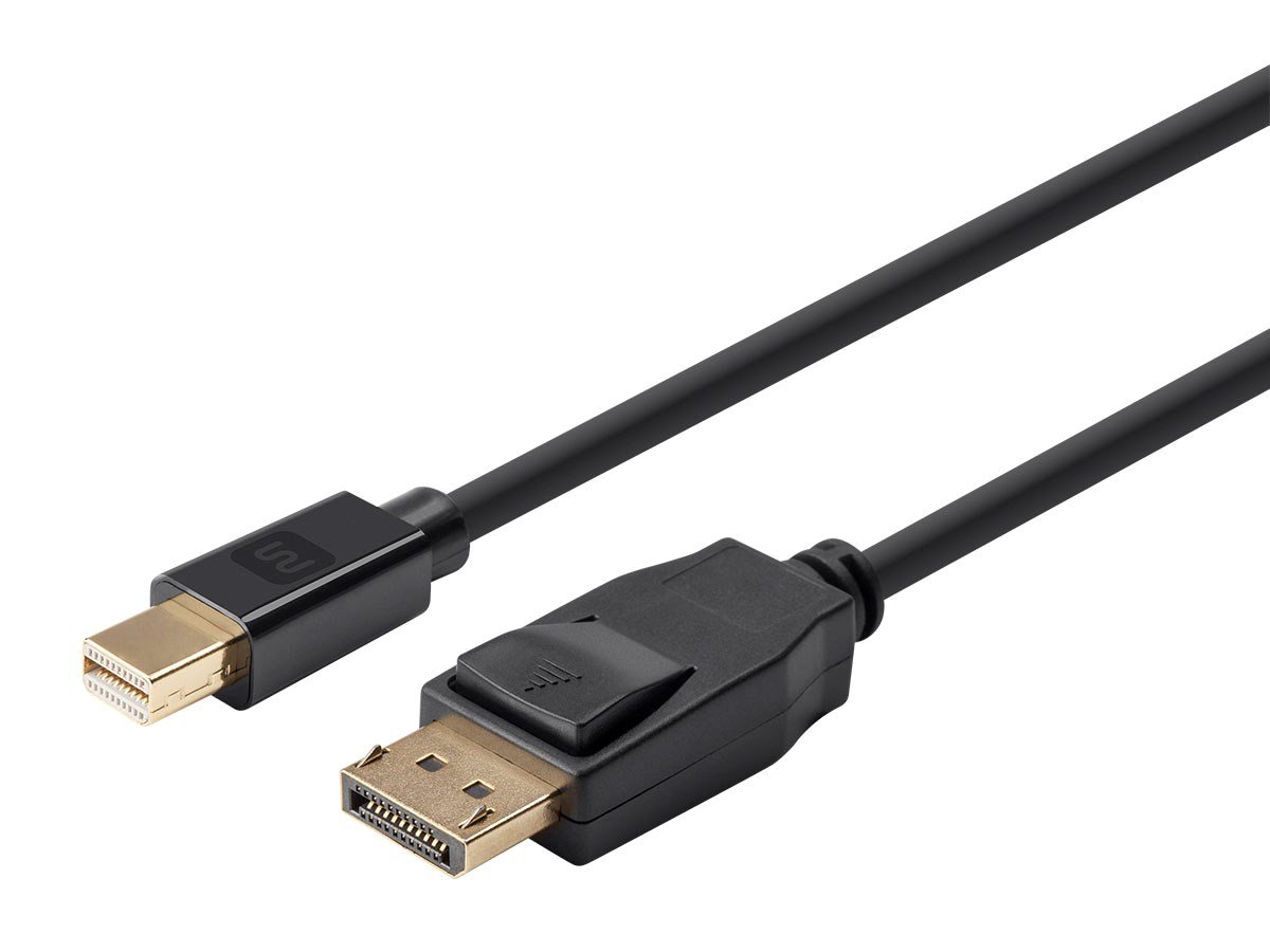 Monoprice Monoprice Mini DisplayPort to DisplayPort Cable 15 Feet 4K Resolution 3D Video Black Select Series - View 2 of 6