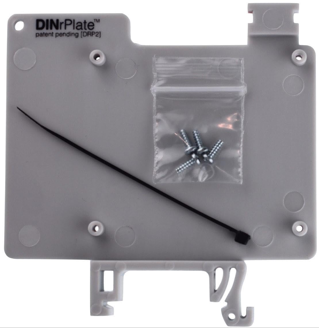 DIN Rail Mount for Raspberry Pi 2 Easy Installation Durable Design Perfect for Industrial Applications