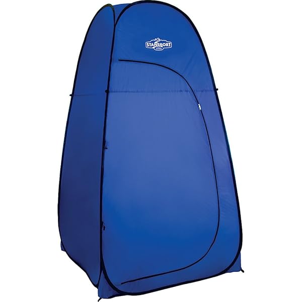 Stansport Stansport Pop-up Privacy Shelter - Blue (738) | Quick Setup & Ultimate Outdoor Privacy